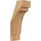 Ekena Millwork 4"W x 6"D x 14"H Merced Rough Sawn Knee Brace, Western Red Cedar BRC04X06X14MRC00RWR - alternate 1